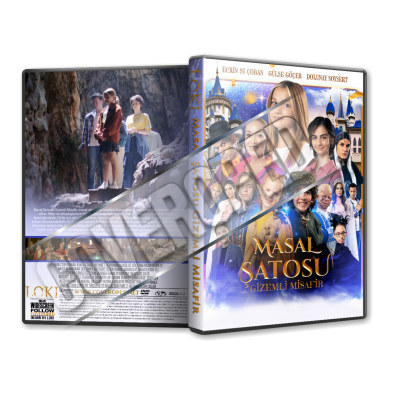 Masal Şatosu Gizemli Misafir - 2022 Türkçe Dvd Cover Tasarımı